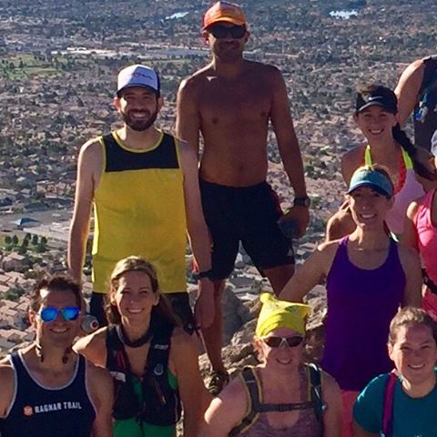 Monday morning group run & summit! (5 of 9) [instagram]
