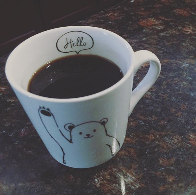 Monday. #goodmorning #coffee #blackcoffee [instagram]