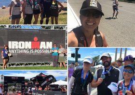 What's more awesome than finishing 2mins close to my PR despite double-training for an ultra and 70.3?! FAMILY AND FRIENDS. #nuunlife #racewithbase #hutchsbicyclegarage #triathlete #im703cda #grateful #paragonLV [instagram]