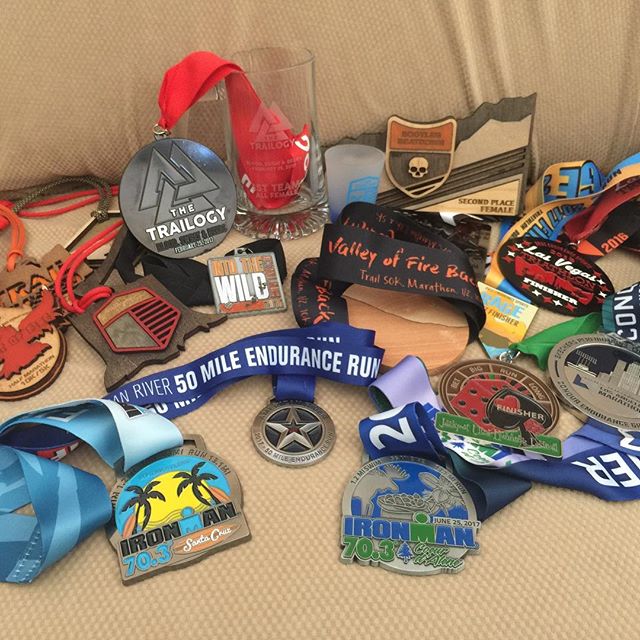10 months: 2 ultras, 2 70.3 Tris, 3 Oly Tris, 1 sprint Tri, 2 podiums with a one-woman Trailogy team win, 1 DFL finish, 0 injuries & several other runs later, it's finally my OFF SEASON! #nuunlife #baseperformance #racewithbase #hutchsbicyclegarage #desertdashtrailraces #trailjunkie [instagram]
