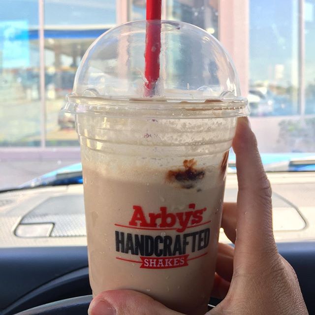 ZOMG Ultimate Chocolate shake. TGIOff-season lol #arbys #ghirardelli [instagram]