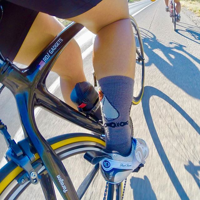 Was gonna ride with the Las Vegas Lasses this morning, but didn't wake up 🤣 Anyway, the goal is 250 miles in August for @iracelikeagirl Challenge! #iracelikeagirl #xlabusa @xlab_accessories #trisports @trisportscom [instagram]