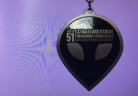 Compared to last year, I've improved my time considerably at #calicoracing ET Full Moon Midnight half. The difference? No business suit costume, was well-rested, & all the #gainz from Summer CrossFit! I prob should've tried harder but I enjoyed looking up for UFOs  #medalmonday [instagram]