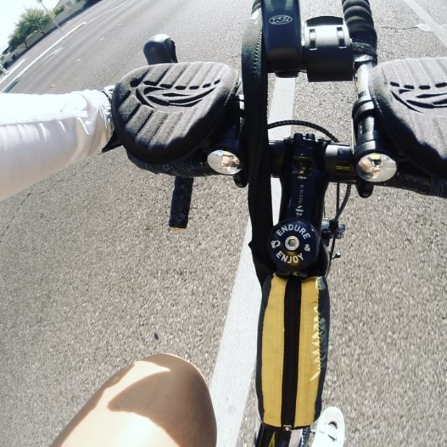Endure & enjoy. Finally got some miles in for @iracelikeagirl @ashworthawards 250mi August Ride Challenge! #trisports @trisportscom @pearlizumiofficial [instagram]