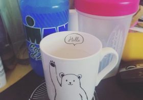 Current state: Coffee cup empty. Must. Refill. [instagram]