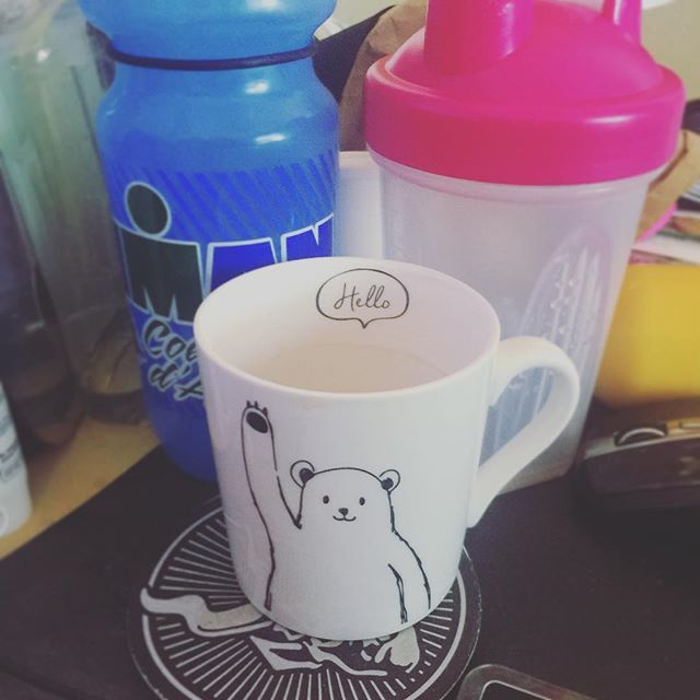 Current state: Coffee cup empty. Must. Refill. [instagram]