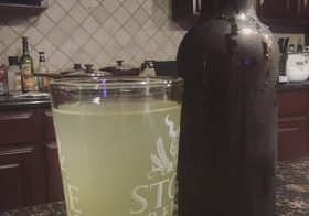Been rationing my last bottle of mango passionfruit-flavoured water kefir… Until it comes back in stock at #SacredKefirCo anyway. [instagram]