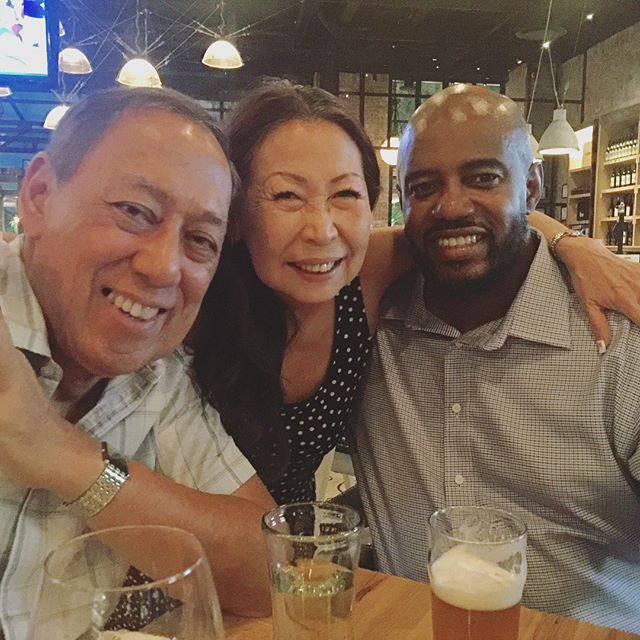 Had supper with Big bro and Parentals. I didn't play Bingo tonight . I was being responsible and went back to work after [instagram]