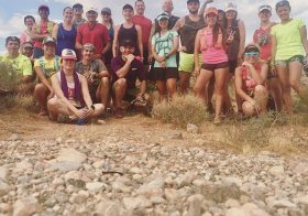 Monday evenings are for desert trail running w/ friends. Then at the peak, we had a moment of silence for those who tragically passed on 9/11. [instagram]