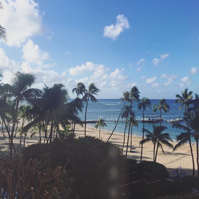 Aloha! Competition day. 😎 [instagram]