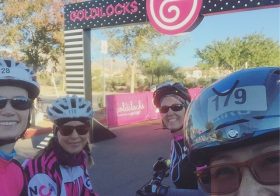 Goldilocks Las Vegas this morning was fantastic! So great to ride with @runskatebikewine @yhtorod @l3330c and Sandra. #cycling [instagram]