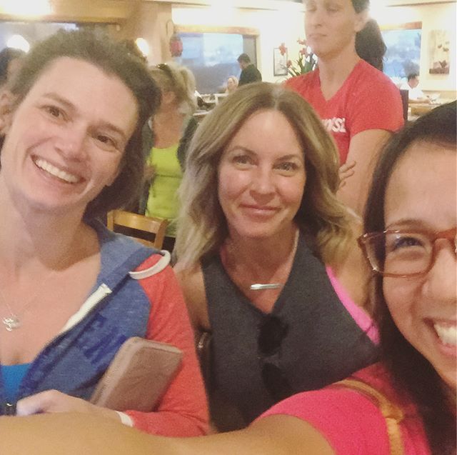 After the bike tour & 3.5hr drive later, packet pickup and carbo load for Man vs Horse 50km trail run! #trailrunning [instagram]