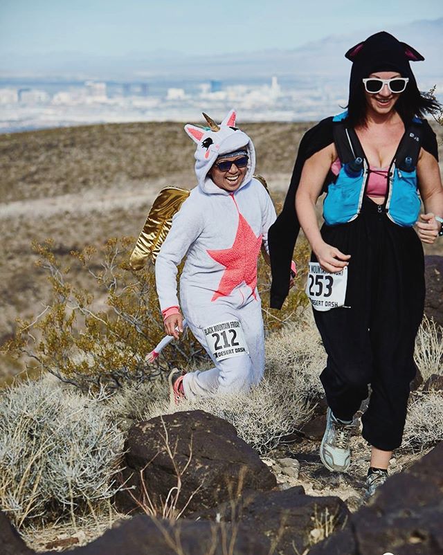Reason 198 why I  running @desertdashtrailraces : Free race photos! #trailrunningvegas #bmf [instagram]