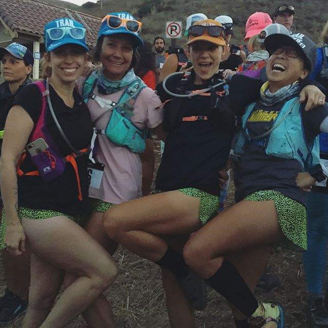 Trail running is more fun in @boausa shorty shorts! #tbt RayMiller50/50/30 trail race w/ girlfriends in   📸PC: @eharkinsova @ooh_la_lant #sisterhoodofthehotpants [instagram]