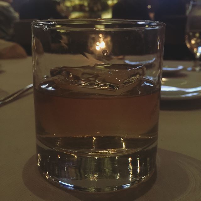 Macallan 12yr to cap Dad’s birfday dinner. Swipe right to see Fried Oreos.  #scotch & #Oreos [instagram]