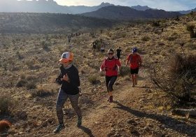 I can neither confirm nor deny leading a group of random strangers on some trails yesterday.  PC: @georgeokinaka #trailrunningvegas #trailjunkie #plsdontfineme [instagram]