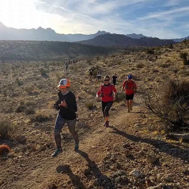 I can neither confirm nor deny leading a group of random strangers on some trails yesterday.  PC: @georgeokinaka #trailrunningvegas #trailjunkie #plsdontfineme [instagram]