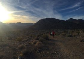 First run of the new year. #trailrunningvegas [instagram]