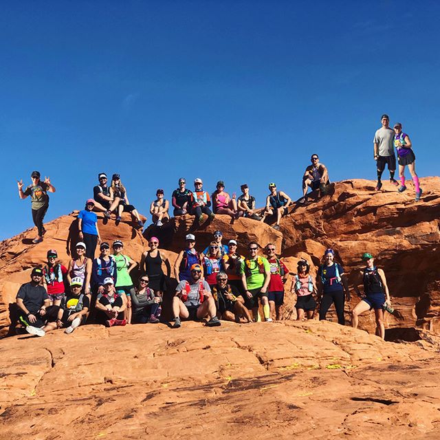 Fun run to Li’l Red Rock yesterday with @rebeccarunstrails Monday Trail Group + potluck after was awesome! Also, I finally got to see the Petroglyphs after several visits to LRR. Group : @roberekson #trailrunningvegas #trailjunkie #hshive #baseperformance [instagram]