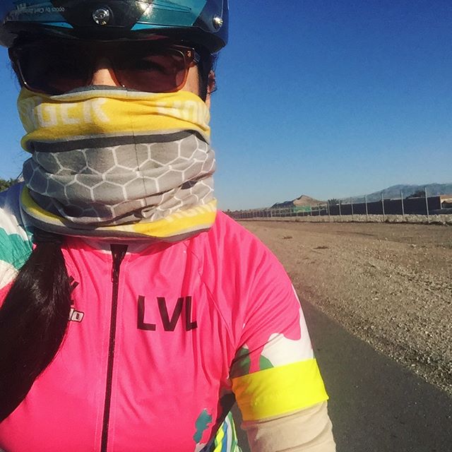 Getting our miles and having hills for breakfast! #cycling #lasvegaslasses #hshive [instagram]