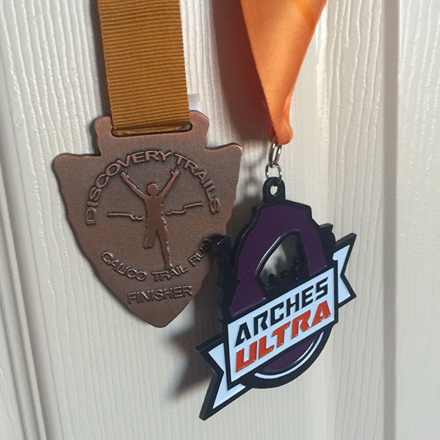 Two 50km’s within 7 days. I’m finally on the Maniac AsyLum. #medalmonday [instagram]