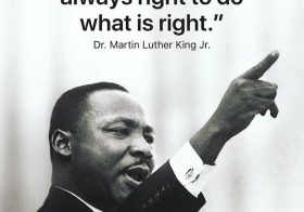 The time is always right to do what is right. — Dr. Martin Luther King, Jr. #mlk [instagram]