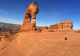 #tbt to my first ever visit to Arches Nat’l Park last Sunday. This was a different angle of the Delicate Arch. [instagram]