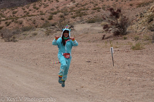When your talented friend & teammate @kevlv spots you on the course! All. The. Unicorn. Photos. @kevlvphotography #trailjunkie #desertdash [instagram]