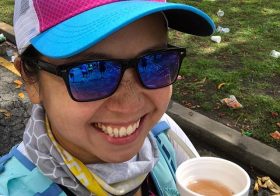 Pizza and beer at mile 22. Yes, please. #ultratraining [instagram]