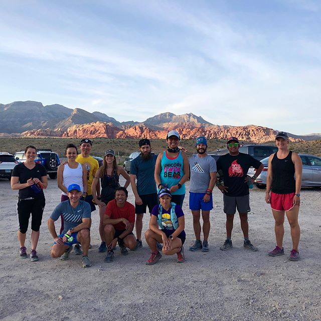 I had trails for 4 days in a row! This time on two feet last Monday night. I haven’t ran Cowboy trails in a while and we went on a different (new to me) singletrack trail. We might’ve gotten carried away with the distance as some of us (me) didn’t bring their (my) headlamp  I made it back ok though thanks to my phone light + Ricardo tracked back for me & @falanaw 🤘🏽🏽#goodtimes #neverboring p.s., yes, photoshopped lol [instagram]
