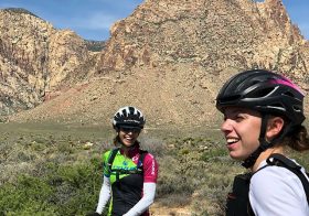 It was a gorgeously day for a ride with 20+ ladies for #womensmtbday Grateful for our pros @thisdirtlife & @hanksjen for their wisdom, thankful for #lbs @irwincycles @mcghieslv for the support! These are just a few photos… more to follow lol! [instagram]