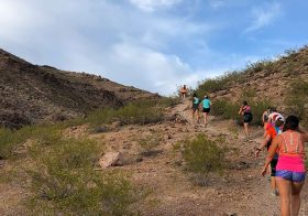 A special Monday Night trail run hosted by our Henderson friends! We all drove across town to enjoy the caves trail and each others’ company afterwards… ok, we took booty short photos lol. [instagram]