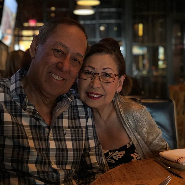 Belated Mother’s Day dinner  with parental units & bro in Vegas. Also, my first real meal since Sunday [instagram]