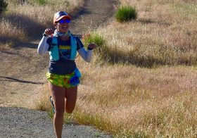 Invisible unicorn… FAIL!  #cellulitefordays p.s., This was clearly during the first half of Quicksilver 50km… The poopfest would commence about 2 miles later [instagram]
