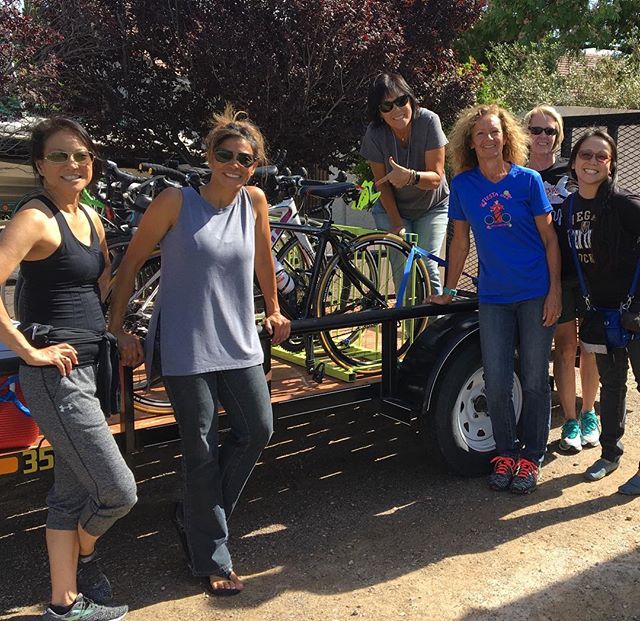 Ready to go! Lewiston, UT or bust lol. #centuryride #cyclingladies [instagram]