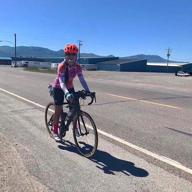 Happy inaugural #WorldBicycleDay !Me after a heck of a climb at mile 85 of my first Century! 😎🏽 : @vaunette [instagram]