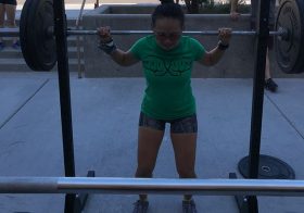 Thanks to @rebeccarunstrails for capturing my expressions as usual. Lol. I didn’t fart. I did make this squat but missed the next one.  #wcta #crossfit [instagram]