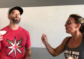 Señor @spendl0ve only brought two coconut cookies & @kiplyn70 just wanted a small bite; or just a taste. No such luck from the coaches. 🤣🤣 #nosharingcookies [instagram]
