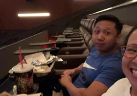 Couldn’t make Monday Night run, so it’s Jurassic World with li’l brudder in an almost empty cinema! [instagram]