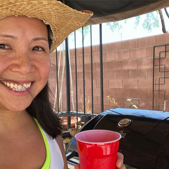 Happy 4th!  Stay hydrated. 😎 Also, beer pong fail. Not enough cups and no ball #4thofjuly [instagram]