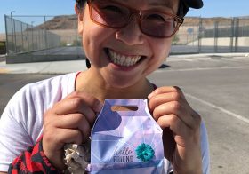 When @rebeccarunstrails does crafts, it’s all about trail and CrossFit 🏽😎 Thanks for the cute, handmade bracelet! @mollzballz84 you jelly?  #trailmistress [instagram]