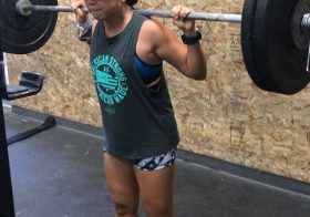 Backsquats & awkward lifting faces 🤣 Thanks for the encouragement Coach @therealtonedeaf and for the video @rebeccarunstrails [instagram]