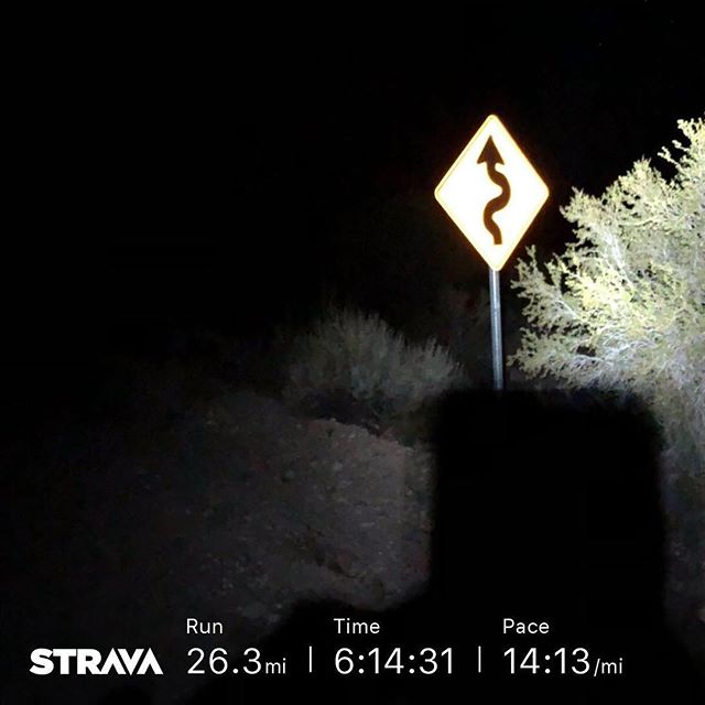 Devil After Dark at Lovell Canyon was a tough and beautiful course! Was totally unprepared but needed the mileage  Training run complete.  Group 📸: @mmeviltwin Thanks for the #poptarts @rmanon 🏽🏽 [instagram]