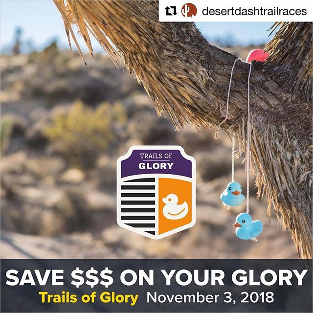 Join me on my fav singletrack in S NV... These trails are beginner-friendly and you get to see the Ducky Tree! DM for a code to save on that #ultrasignup fee. Link in bio. [instagram]
