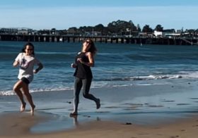 …and on the day after our 50km, the sweet release of death (on the beach)  Best with  &  Starring @wining__runner @sandra.beaver.39 @beth808702 @runnergirllife26.2 Directed by me lol #ultrarunningmemes @ultrarunningmemes [instagram]