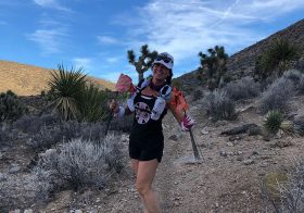 Course Marking, packet pickup, and Flat Raciel… It’s the most wonderful time of the year: Trails of Glory! [instagram]