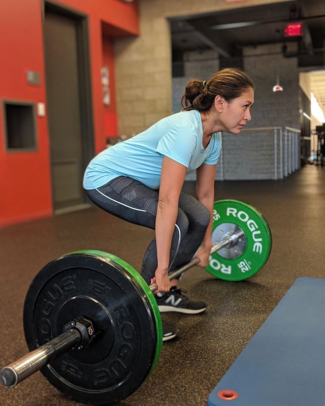 Proud of my big sisypoo @runtricpa who is finally incorporating strength in her life. This is the same gal that got me into triathlons and running— from 5k’s to my first 50-miler. Now we’re comparing deadlifts! Shameless plug: I PR’d my DL today! 🏽🤣 #gainz #runnerswholift [instagram]