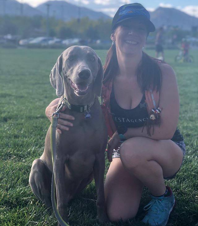 Kingston enjoyed Global Running Day last night— especially with all the posing for photos and of course, the running lol. #weimlove [instagram]