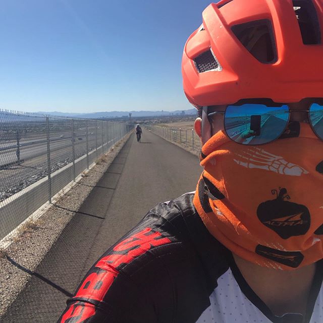 Sunday morning ride on the Beltway Trail with @lovestheocean2 It’s crunch time for our 70.3 Santa Rosa training! [instagram]