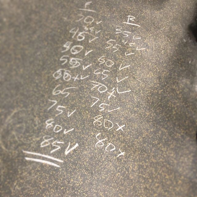 Bench PR! 75# I attempted 80# twice and barely got it off my chest lol. Congrats to @falanaw & @l3330c on their massive PRs! #crossfitgirls #womenwholift #houseofhustleandmuscle [instagram]